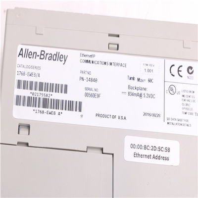 Allen Bradley Modules 1768-EWEB AB 1768-EWEB CompactLogix Ethernet/IP Enhanced